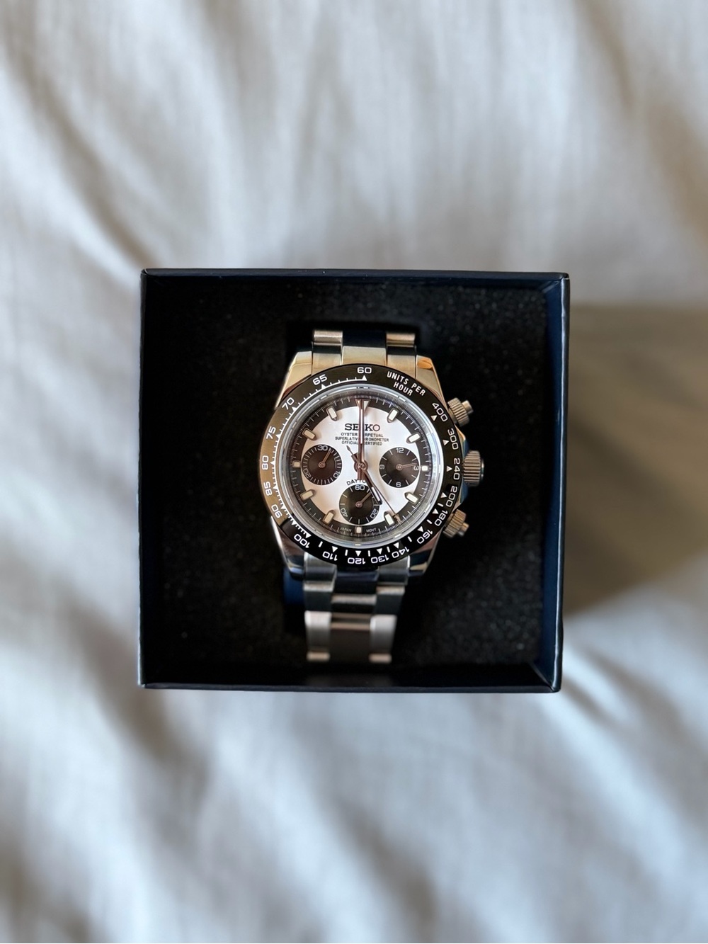 Seiko Mod: Reverse Ghost Daytona - Picture 10 of 11